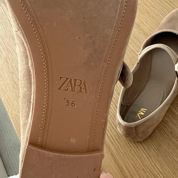 Zara suede ballet flags - Picture 4 of 4